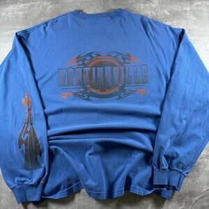 Vintage Harley flames longsleeve